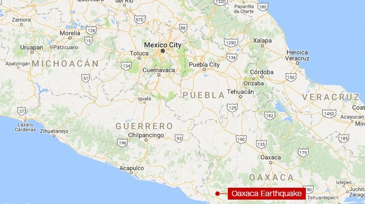 भूकंप के झटकों से दहला मेक्सिको सिटी