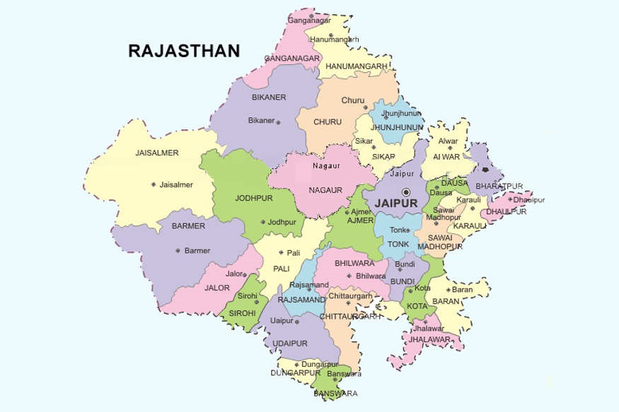 राजस्थान मैप