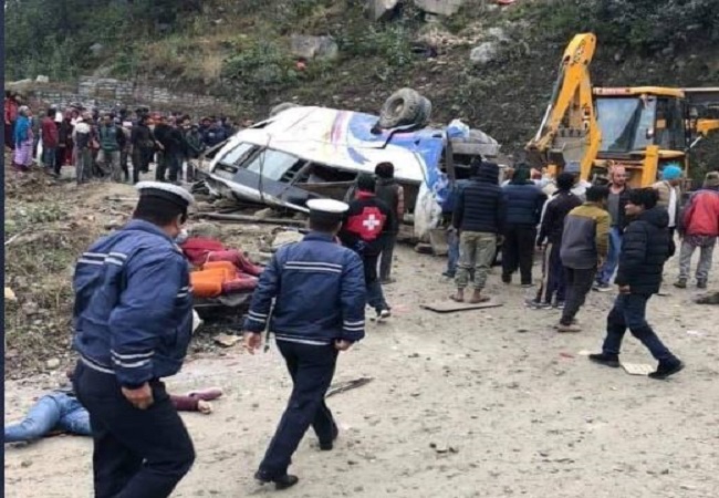 नेपाल बस दुर्घटना