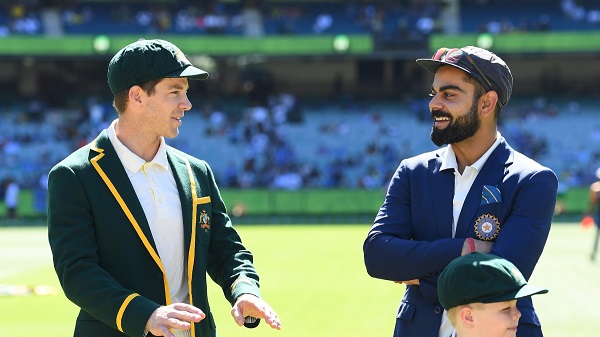 भारत और ऑस्ट्रेलिया के खिलाड़ी