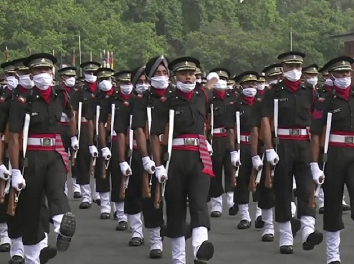 भारतीय सैन्य अकादमी में पासिंग आउट परेड
