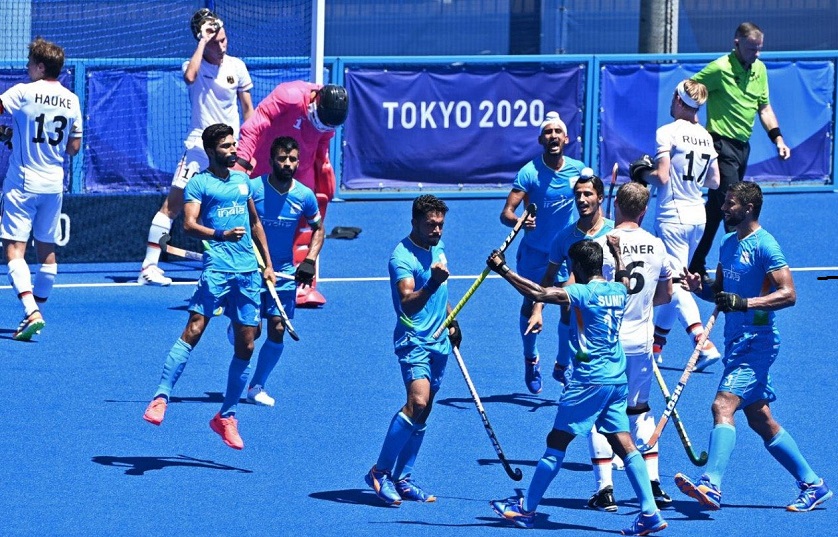 भारतीय टीम ने जर्मनी को 5-4 से शिकस्त देकर रचा इतिहास