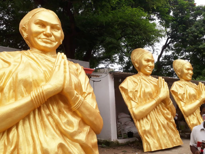 घर-घर फूलन देवी की मूर्तियां पहुंचाने का ऐलान