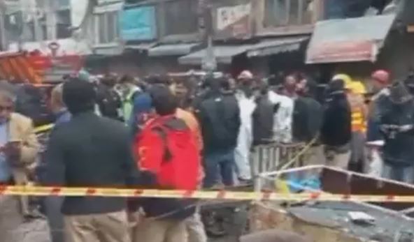 लाहौर के लाहोरी गेट इलाके में धमाका