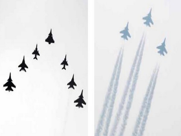 गणतंत्र दिवस परेड पर वायु सेना ने दिखाया अपना जलवा