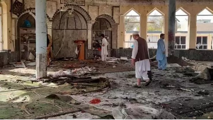 काबुल की मस्जिद में विस्फोट