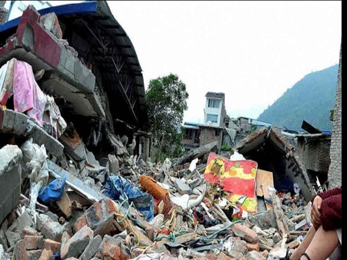 चीन में भूकंप  झटके
