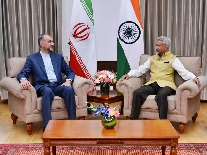 जयशंकर ने ईरान के विदेश मंत्री अब्दुल्लाहियन से मुलाकात की