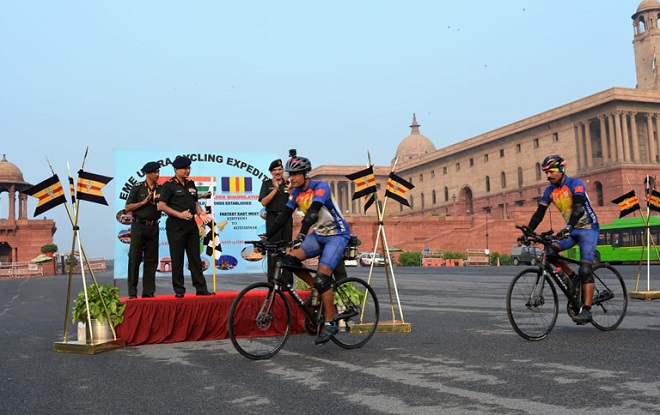 दिल्ली से कारगिल तक साइकिल अभियान (फाइल फोटो )
