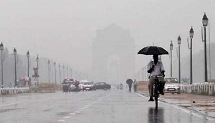 दिल्ली में दो दिन तक होगी हल्की बारिश