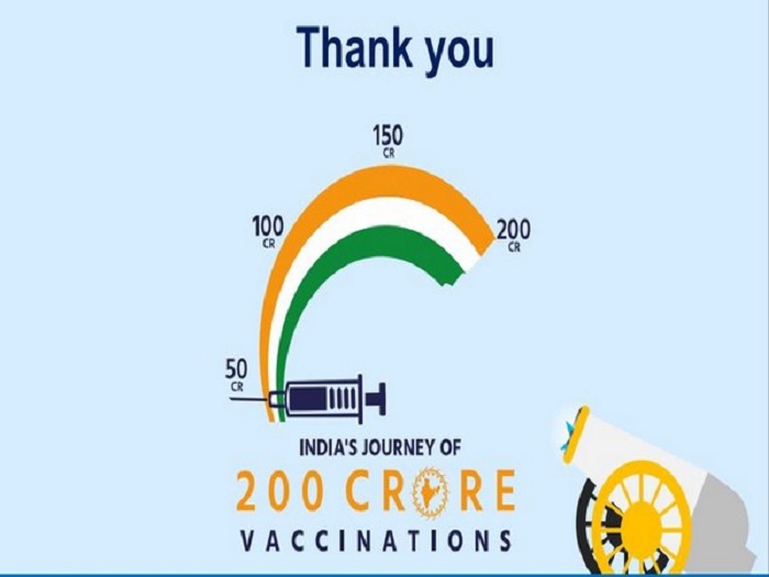 भारत में कोरोना की 200 करोड़ से अधिक वैक्सीनेशन का रिकार्ड (फाइल फोटो)