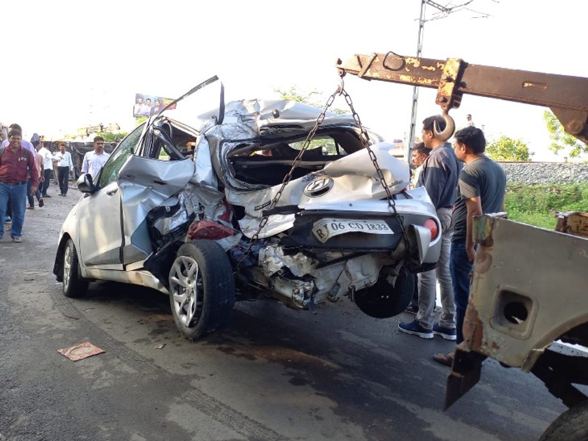 भीलवाड़ा में सड़क हादसे में चार लोगों की मौत
