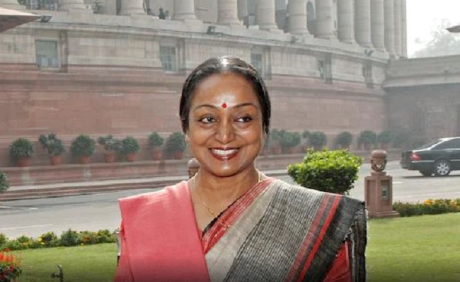 कांग्रेस की वरिष्ठ नेता मीरा कुमार