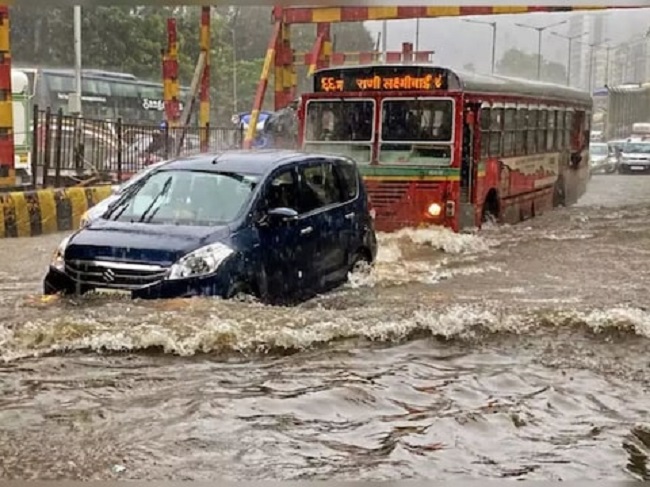 महाराष्ट्र में मूसलाधार बारिश