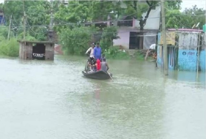 गोरखपुर में बाढ़ की स्थिति