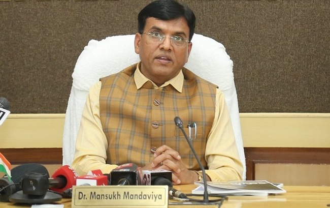 केंद्रीय स्वास्थ्य और परिवार कल्याण मंत्री मनसुख मांडविया