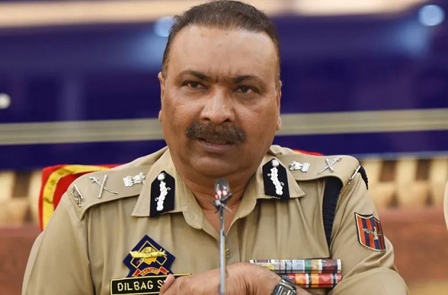 जम्मू कश्मीर के पुलिस प्रमुख दिलबाग सिंह