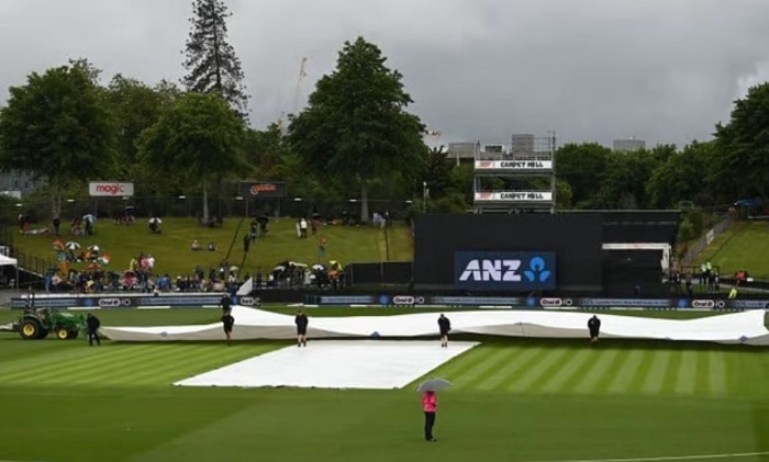 बारिश के कारण भारत और न्यूजीलैंड के बीच दूसरा वन डे रद्द