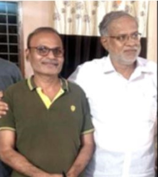 बैंगलुरू में विधायक सुरेश कुमार ने राजन बाबू से मुलाकात के बाद फेसबुक पर शेयर की उनकी स्टोरी