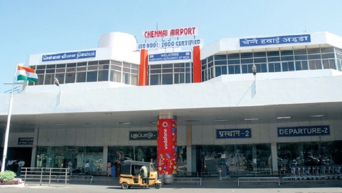 चेन्नई हवाईअड्डे को प्रथम पुरस्कार