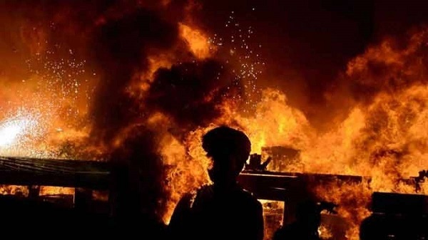दिल्ली में वृद्धाश्रम में लगी आग (फाइल फोटो)