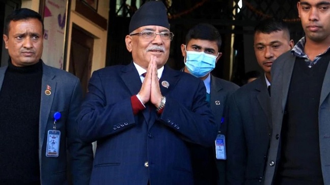 पुष्प कमल दहल ‘प्रचंड’, प्रधानमंत्री, नेपाल  (फाइल फोटो)