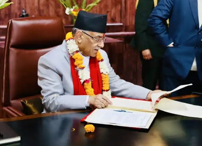 विश्वास मत हासिल करेंगे नेपाल के प्रधानमंत्री प्रचंड