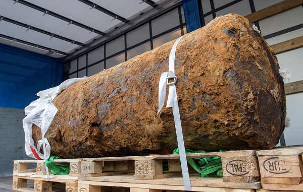 एसेन में मिला द्वितीय विश्व युद्ध के 500 किलोग्राम का बम