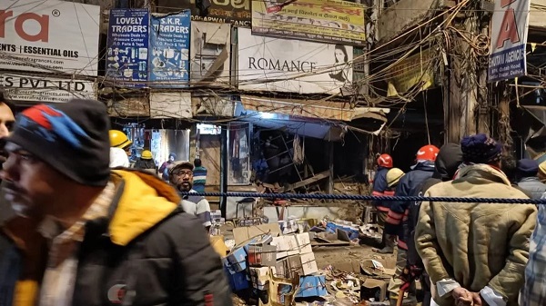 दिल्ली के सदर बाजार विस्फोट मामले में एक गिरफ्तार