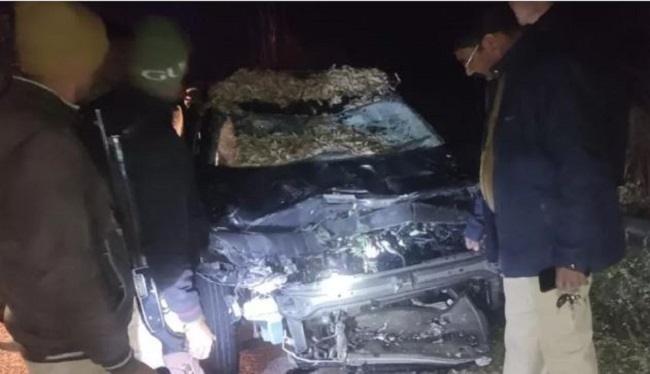 मुजफ्फरनगर में सड़क हादसे में कार सवार दो लोगों की मौत