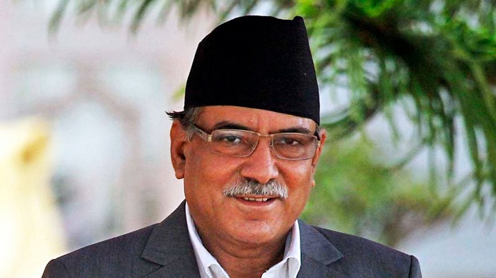 नेपाल के प्रधानमंत्री पुष्प कमल दहल प्रचंड