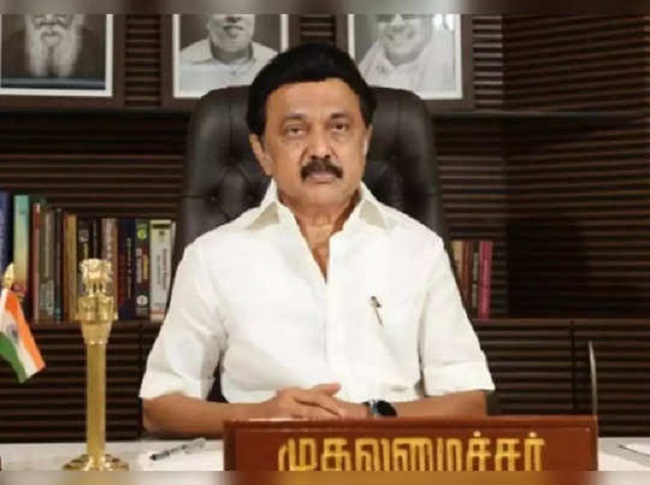 तमिलनाडु के मुख्यमंत्री एम.के. स्टालिन