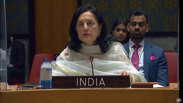 संयुक्त राष्ट्र में भारत की स्थायी प्रतिनिधि रुचिरा कंबोज