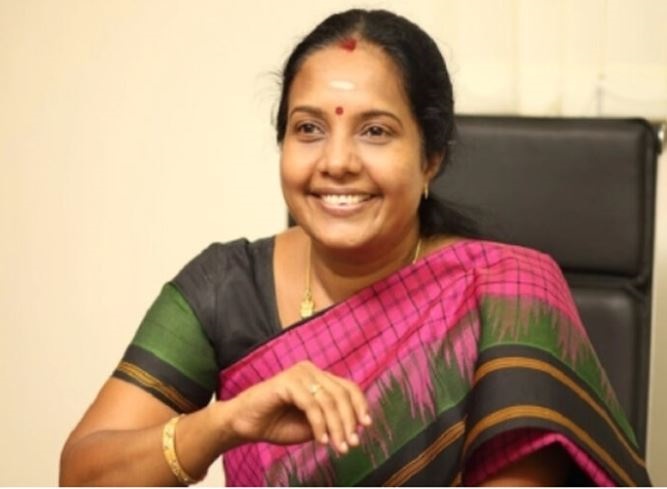 भाजपा की महिला मोर्चा की प्रमुख वनाथी श्रीनिवासन