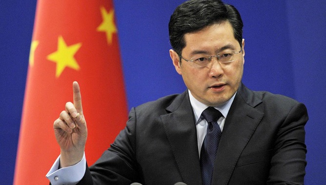 चीन के विदेश मंत्री किन गांग