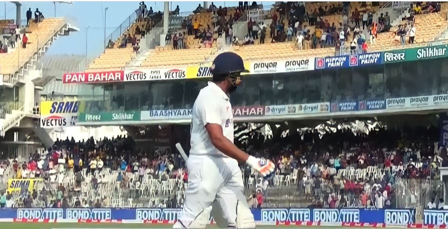 भारत के पहली पारी में बनाये 109 रन