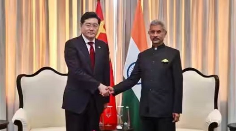 चीन और भारत के विदेश मंत्री