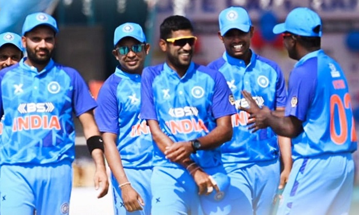 भारतीय दिव्यांग टीम ने टी20 श्रृंखला जीती