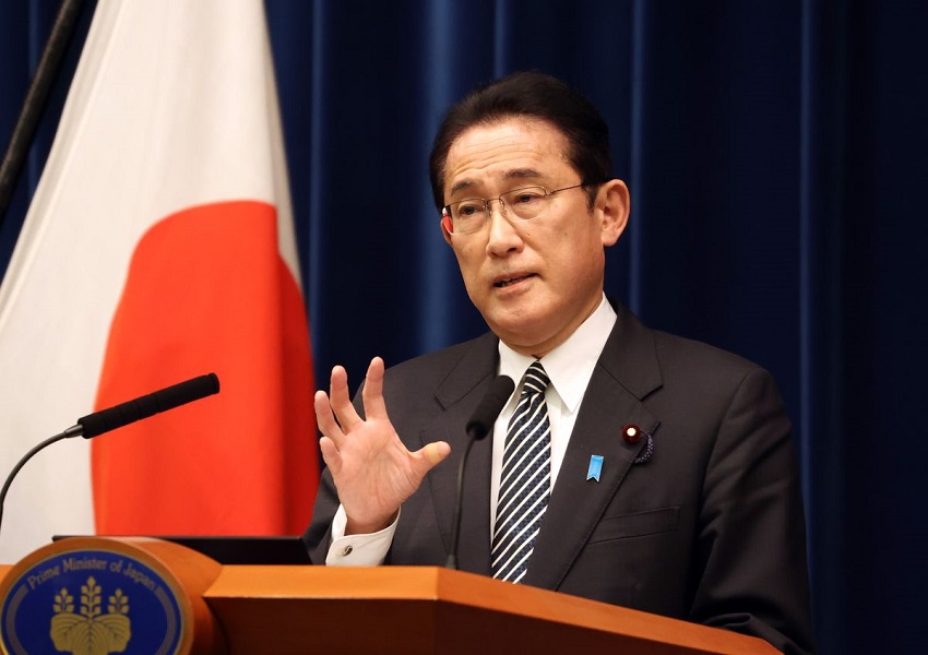 जापान के प्रधानमंत्री किशिदा फुमियो
