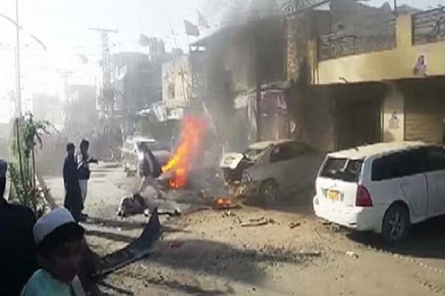 बलूचिस्तान प्रांत में आईईडी विस्फोट