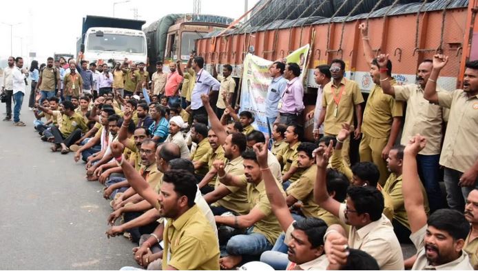 ओडिशा में वाहन चालकों की हड़ताल