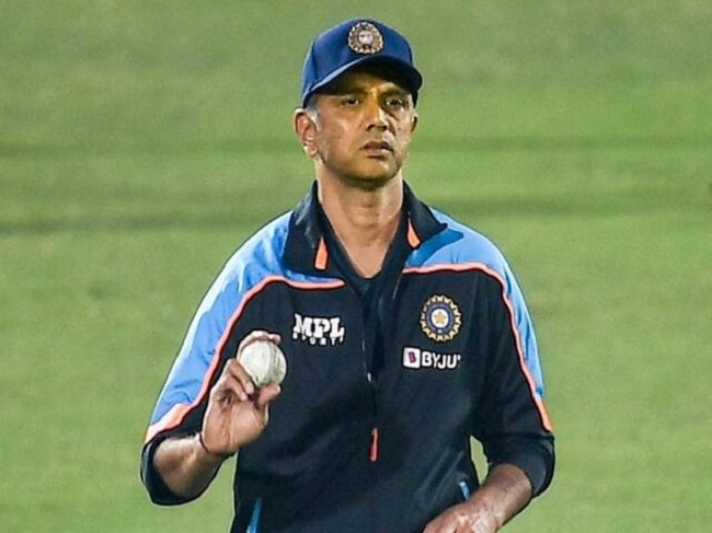 भारतीय टीम के मुख्य कोच राहुल द्रविड़