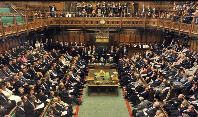 ब्रिटेन की संसद  हाउस ऑफ कॉमन्स