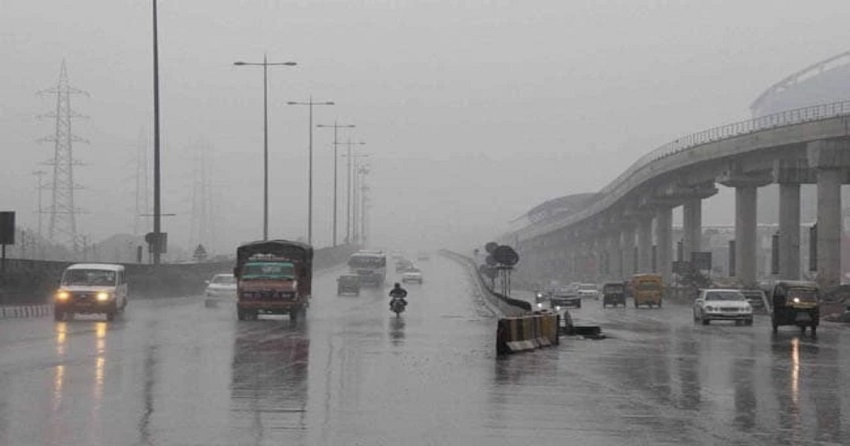 दिल्ली में कल शाम भी हुई थी बारिश