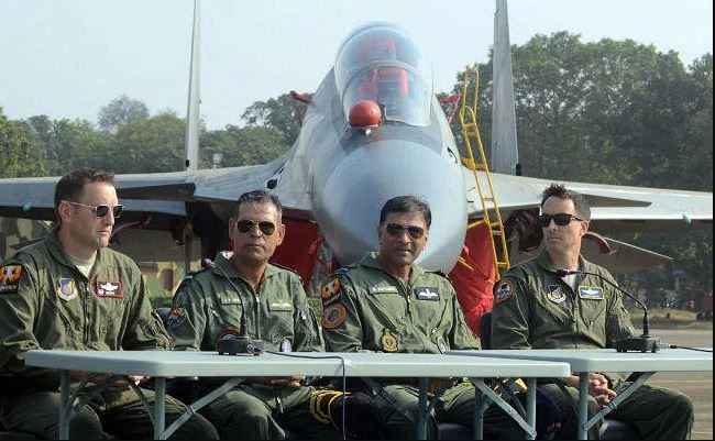 भारत और अमेरिका की वायु सेना ने कलाईकुंडा में संयुक्त अभ्यास किया