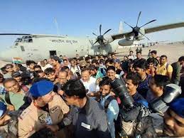 भारतीय वायु सेना ने सूडान से 121 लोगों को निकाला