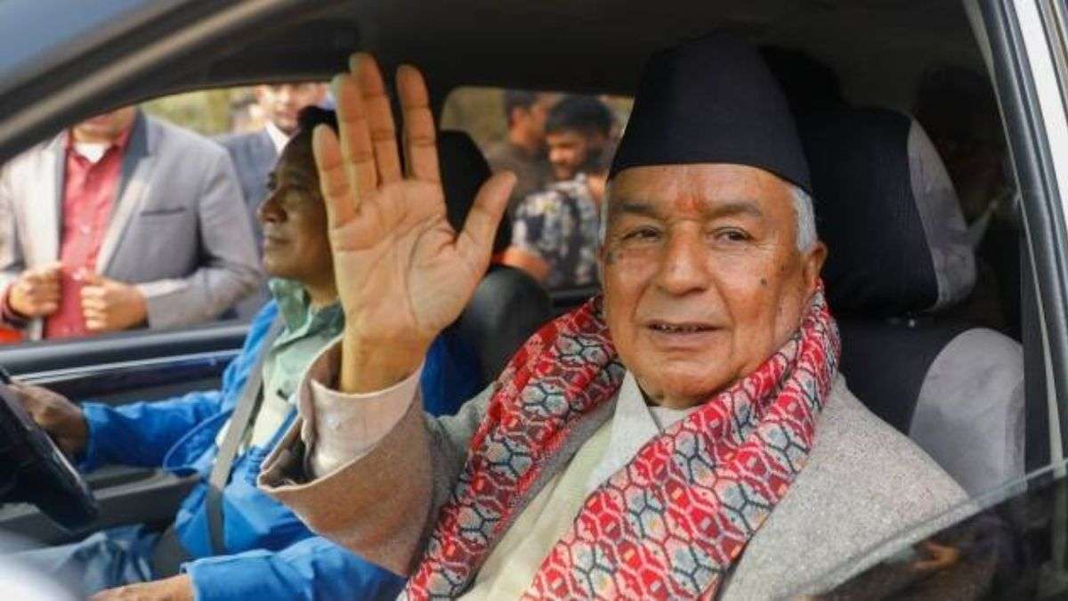 नेपाली राष्ट्रपति रामचंद्र पौडेल (फ़ाइल)