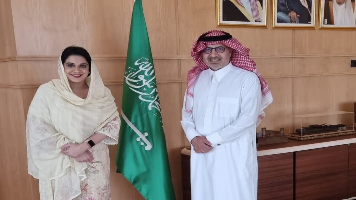 दिल्ली हज कमेटी की अध्यक्ष ने सऊदी अरब के राजदूत से की मुलाकात
