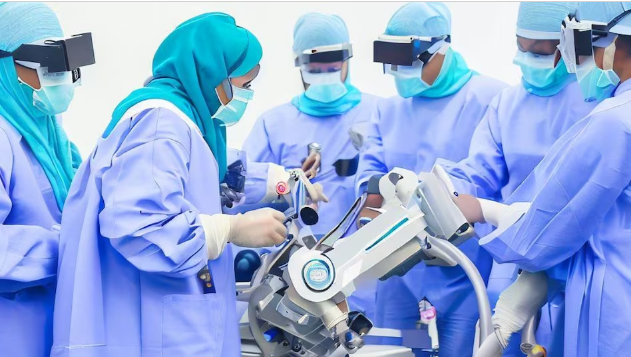 एम्स में सर्जिकल रोबोटिक (फाइल)
