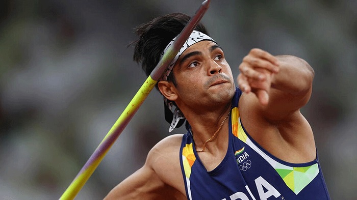 भाला फेंक खेल में ओलंपिक चैम्पियन नीरज चोपड़ा